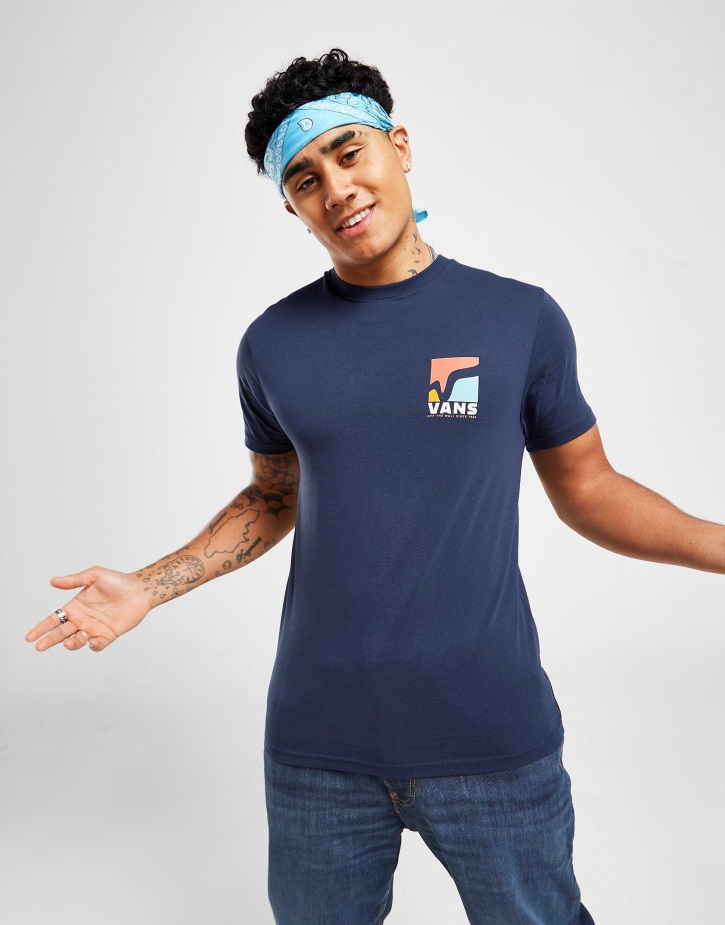 Vans Swoop V μπλουζάκι μπλε