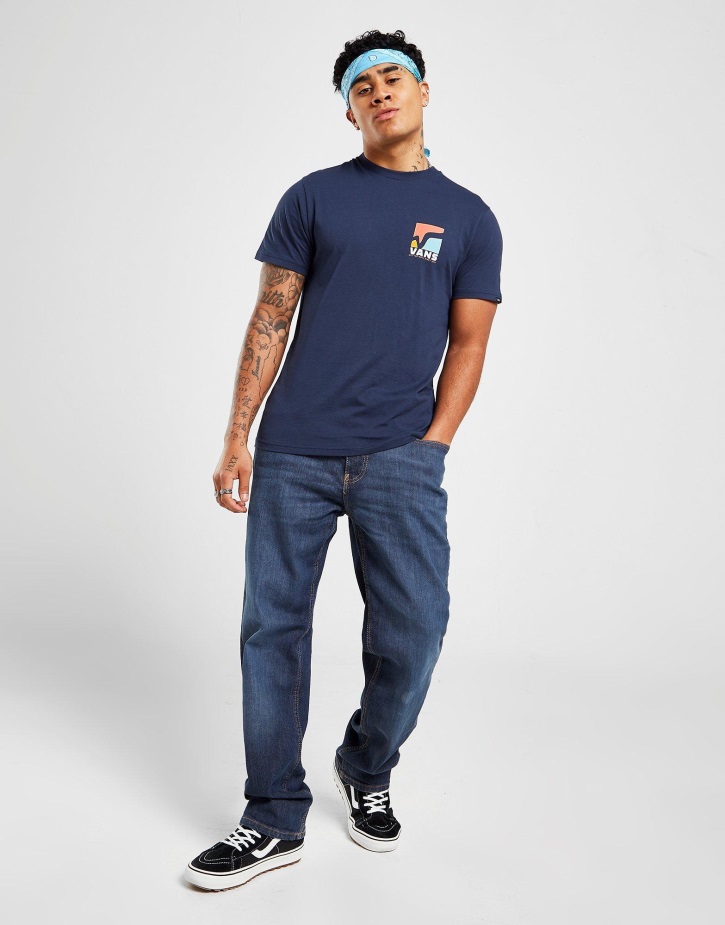 Vans Swoop V μπλουζάκι μπλε