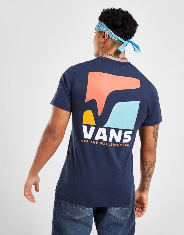 Vans Swoop V μπλουζάκι μπλε