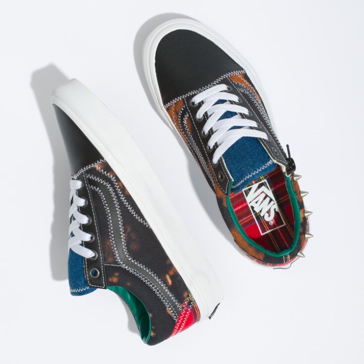 Vans Tartan Daze Old Skool φερμουάρ πολυόξινη βαφή