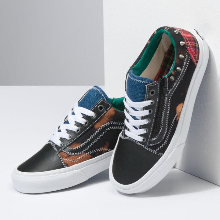 Vans Tartan Daze Old Skool φερμουάρ πολυόξινη βαφή