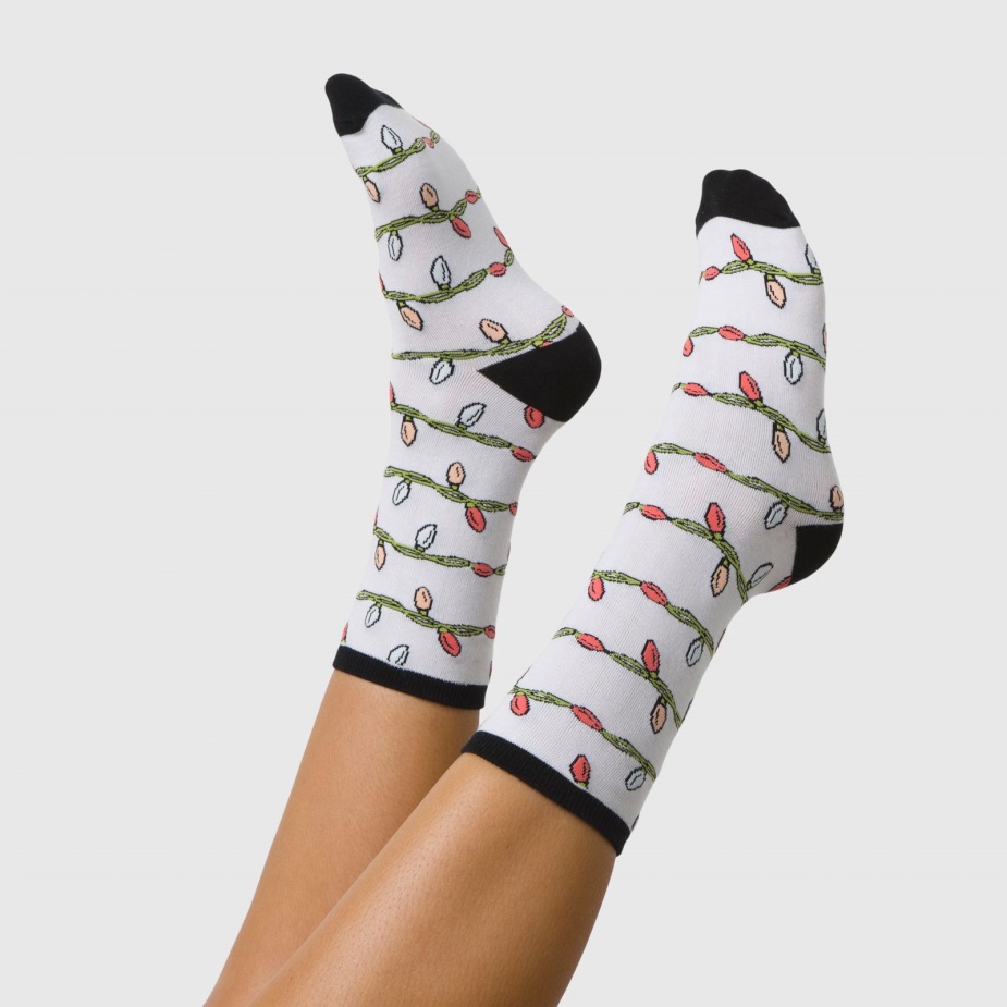 Vans Ticker κάλτσα μεγέθους 65-10 άσπρο-μαύρο