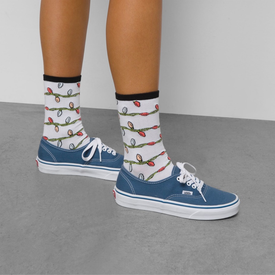 Vans Ticker κάλτσα μεγέθους 65-10 άσπρο-μαύρο