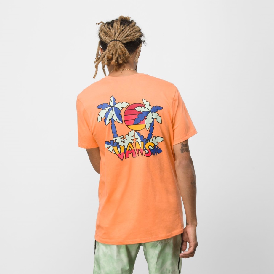 Vans Tiki Palms T-shirt πεπόνι