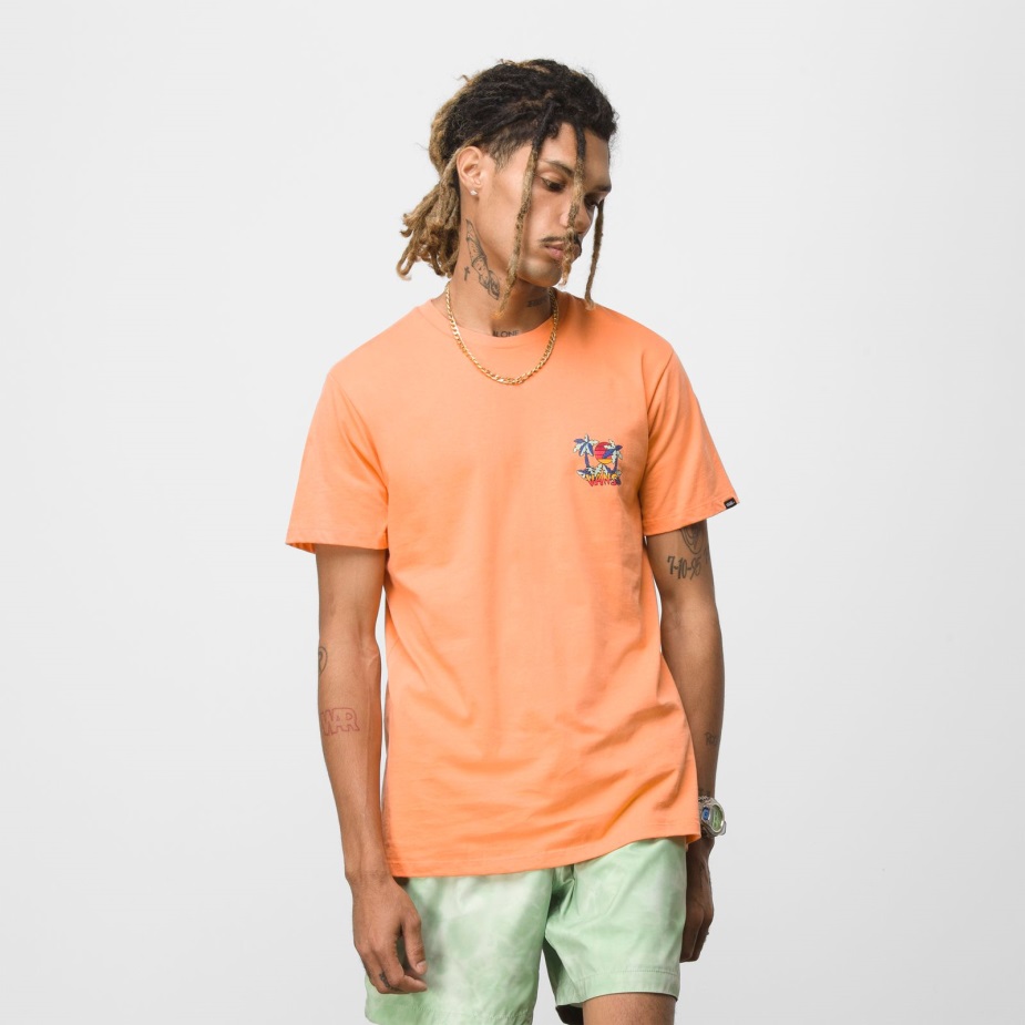 Vans Tiki Palms T-shirt πεπόνι