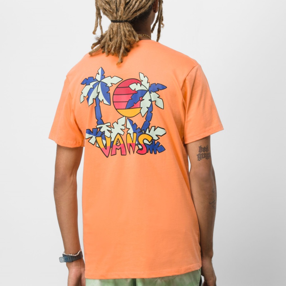 Vans Tiki Palms T-shirt πεπόνι