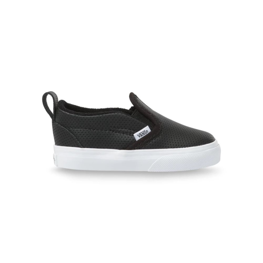 Vans Toddler Perf Slip-on V παπούτσια (1-4 ετών) μαύρα