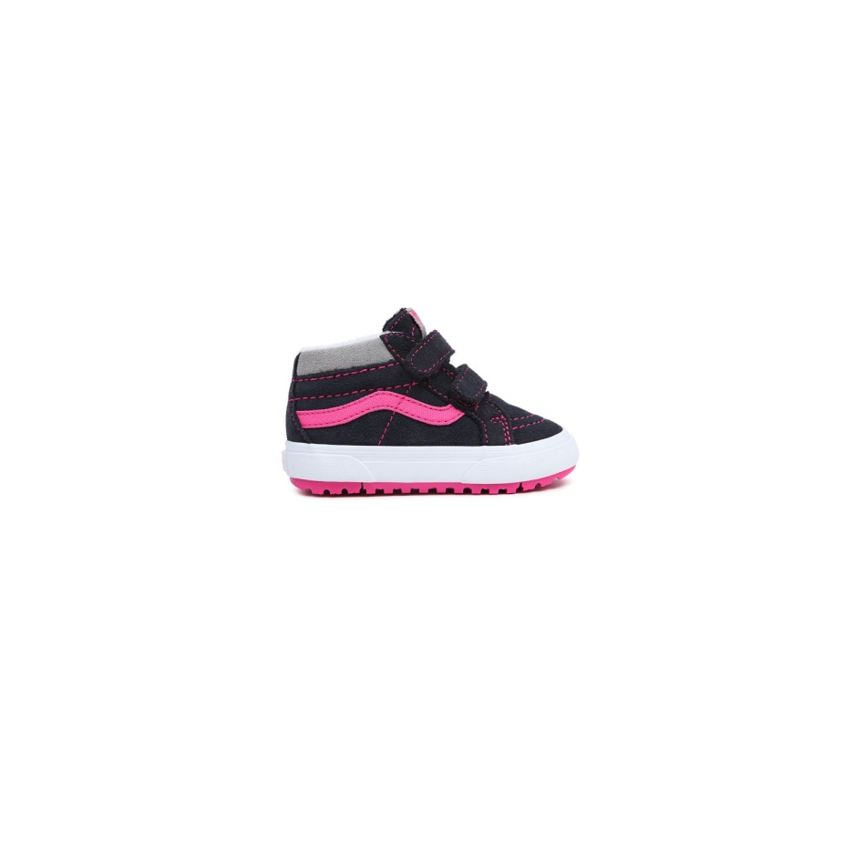 Vans Toddler Sk8-μεσαία επανέκδοση V Mte-1 παπούτσια (1-4 ετών) μαύρο-μοβ