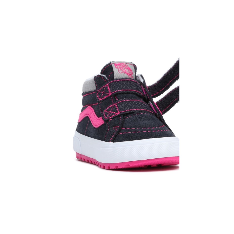 Vans Toddler Sk8-μεσαία επανέκδοση V Mte-1 παπούτσια (1-4 ετών) μαύρο-μοβ