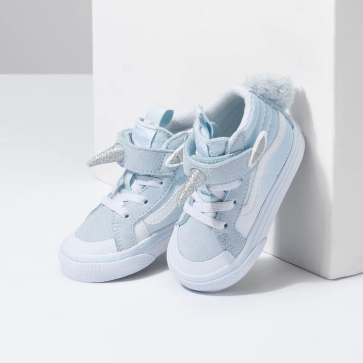 Vans Toddler Unicorn Sk8-hi Reissue 138 V Delicate Blue-silver