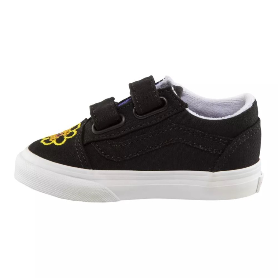 Vans Toddler\ καλλιεργούν φροντίδα παλιά Skool V Skate παπούτσια κήπου-αληθινό λευκό