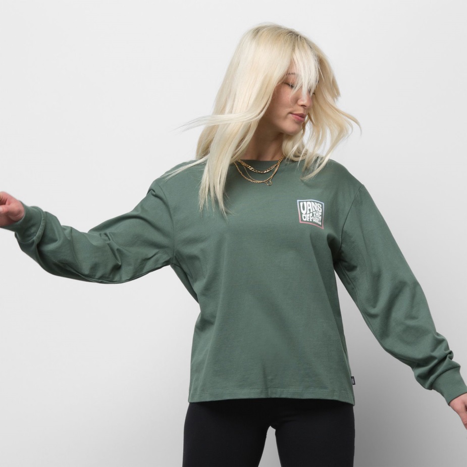 Vans Topa Topa Bloussant Tee πάπια πράσινο