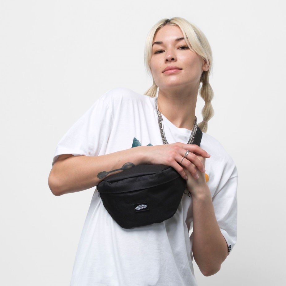 Vans Traveler Fanny Pack μαύρο