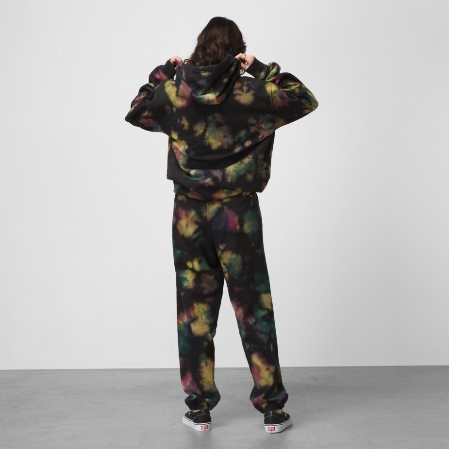 Vans Tri Dye Relaxed Fleece Pant μωβ φίλτρο