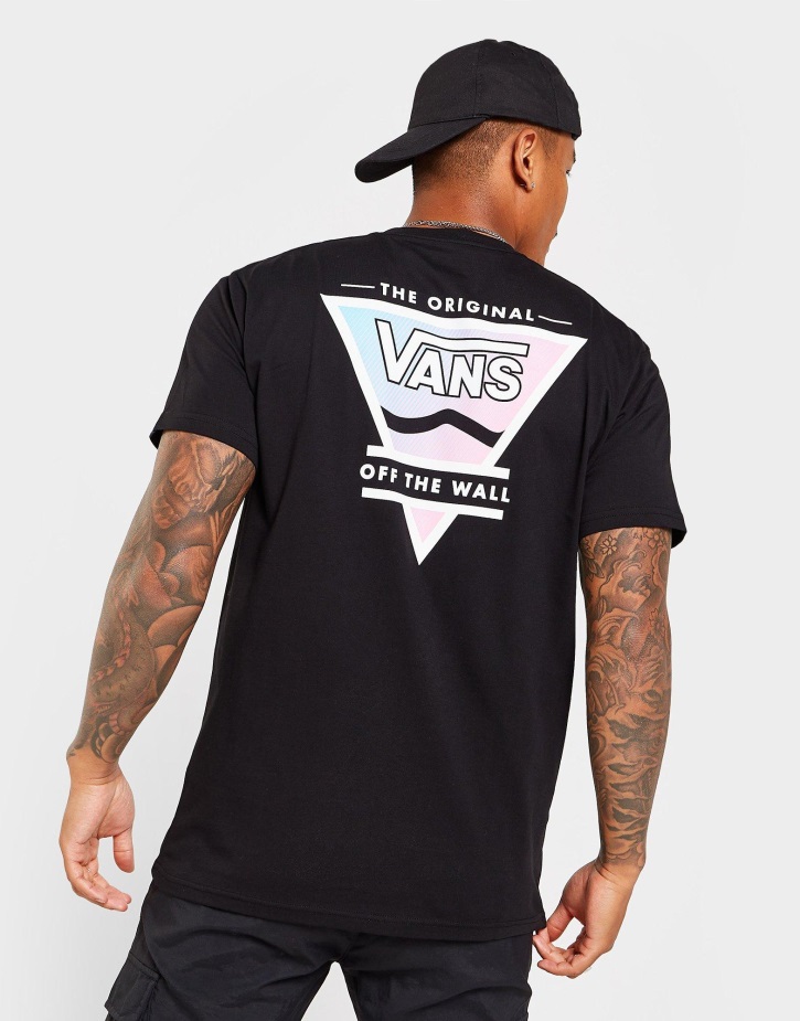Vans Tri Fade μπλουζάκι μαύρο