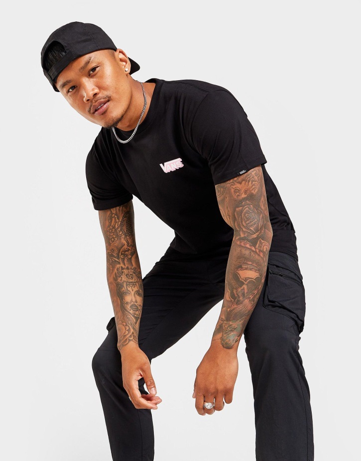 Vans Tri Fade μπλουζάκι μαύρο