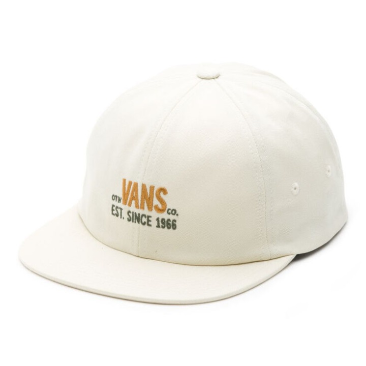 Vans Trippy καπέλο τζόκεϊ σε εξωτερικούς χώρους αντίκες λευκό
