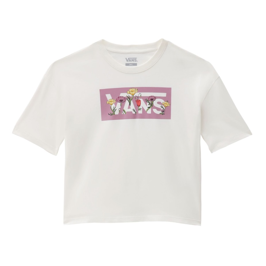 Vans Tussy Boxy T-shirt λευκό