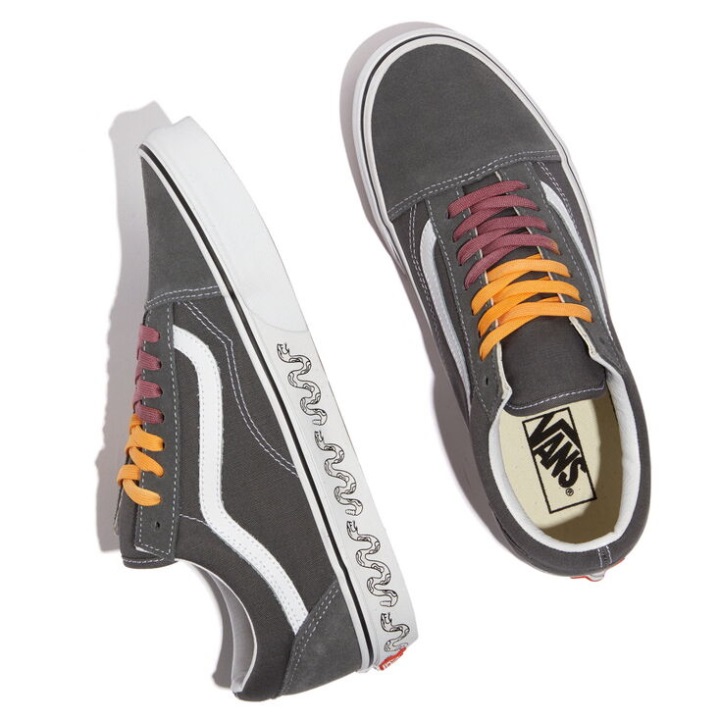 Vans Uv όνειρα παλιό Skool κασσίτερο-αληθινό λευκό