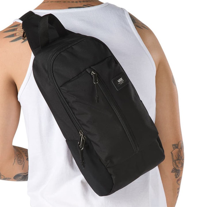 Vans Warp Sling Bag μαύρο