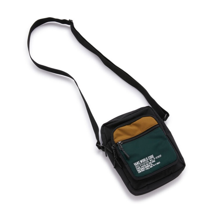 Vans World Code Cross Body τσάντα μαύρο