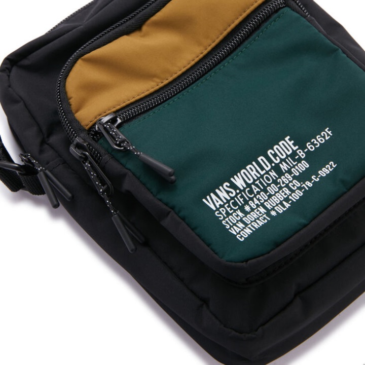 Vans World Code Cross Body τσάντα μαύρο