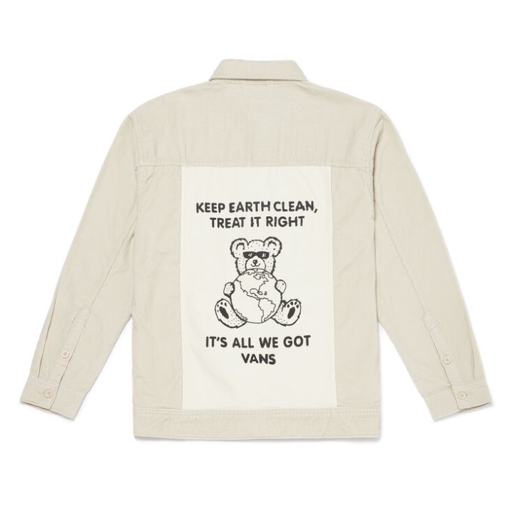 Vans World Code σακάκι κοτλέ βρώμης