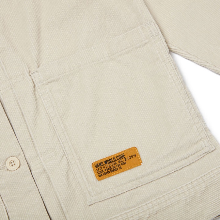 Vans World Code σακάκι κοτλέ βρώμης