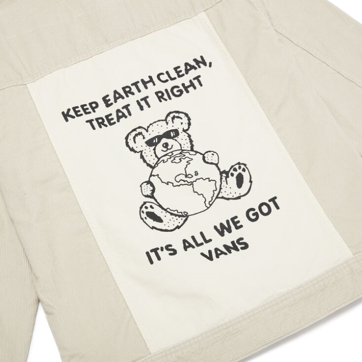 Vans World Code σακάκι κοτλέ βρώμης