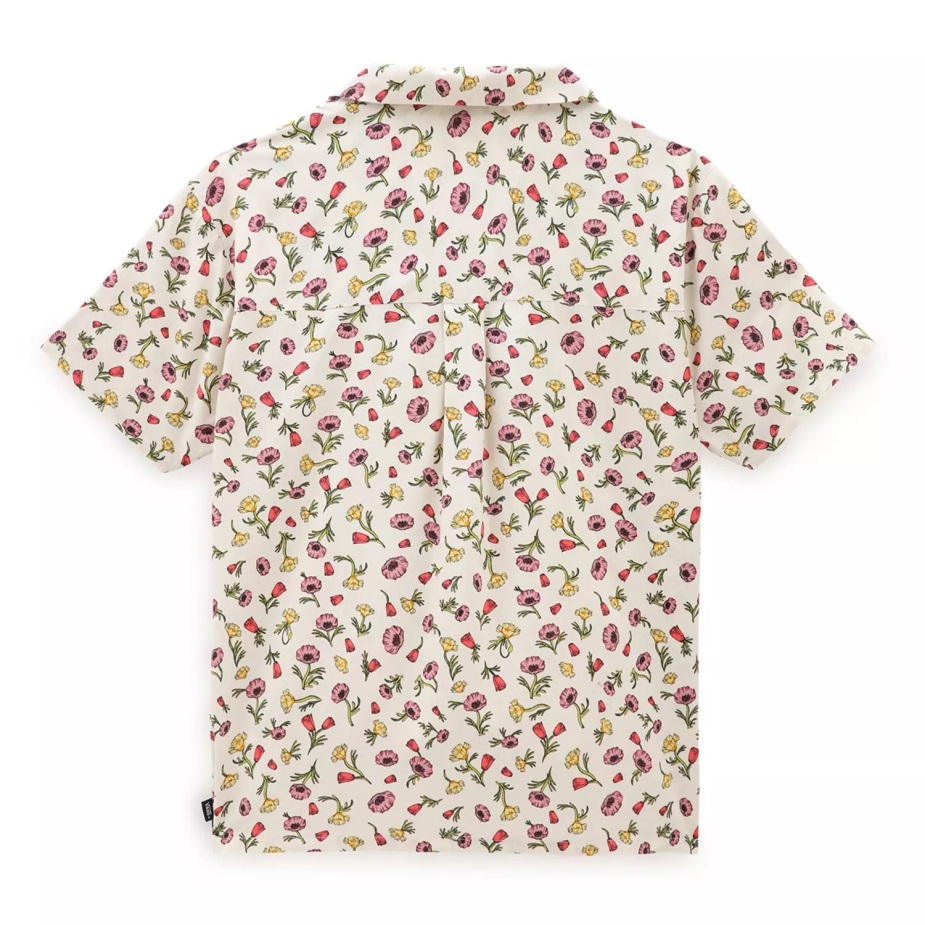Vans Wyld Printed Top λευκό