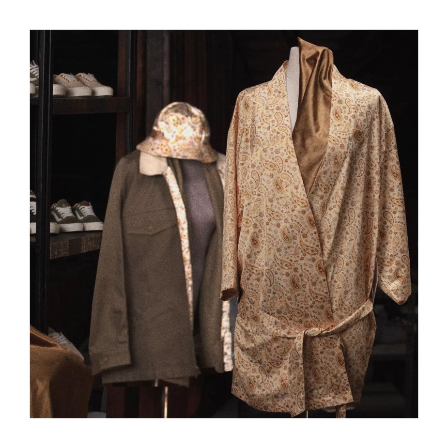 Vans X Anderson ρόμπα μπουφάν Paak Vanderson μπεζ