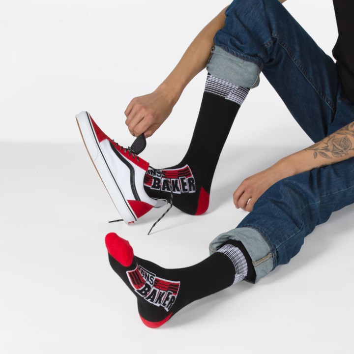 Vans X Baker Crew κάλτσες μαύρες