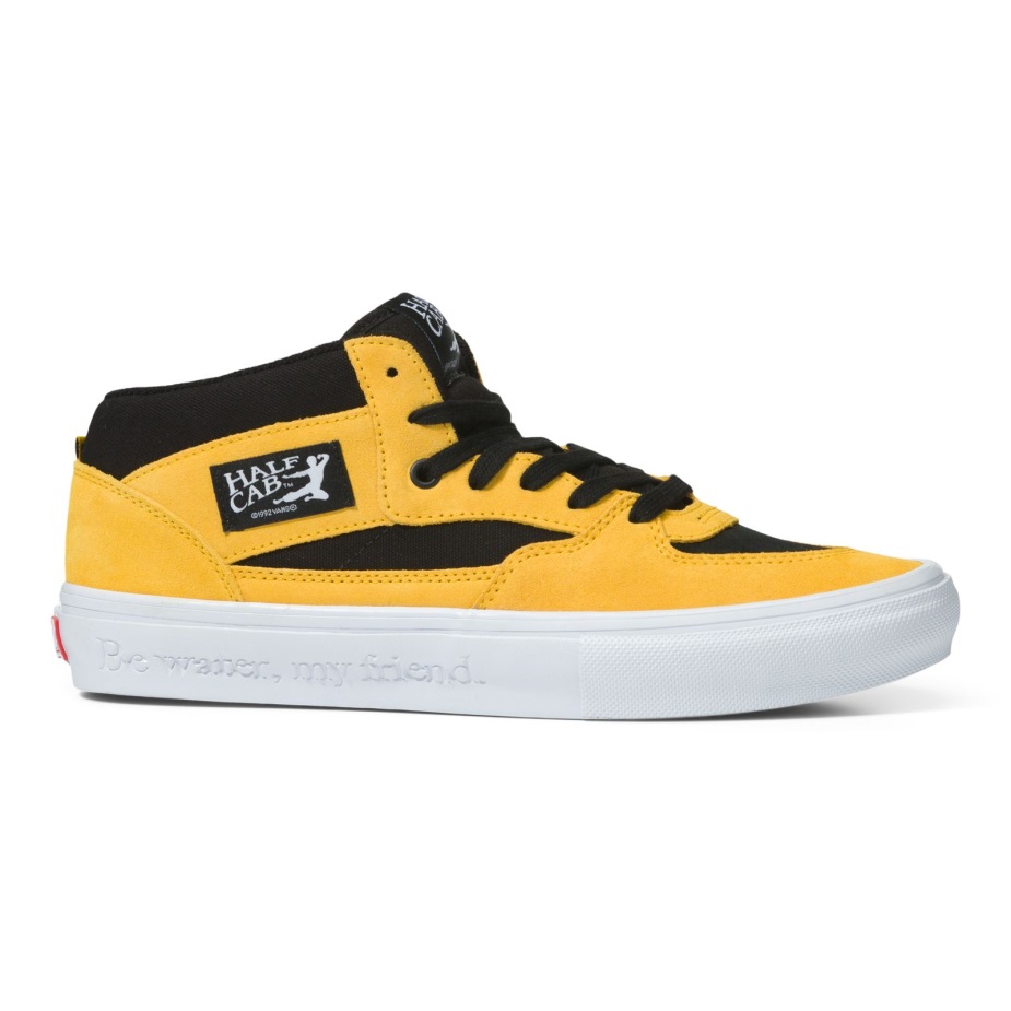 Vans X Bruce Lee Skate Half Cab μαύρο-κίτρινο