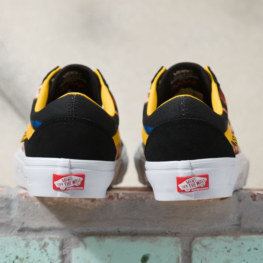 Vans X Bruce Lee Skate Old Skool μαύρο-κίτρινο