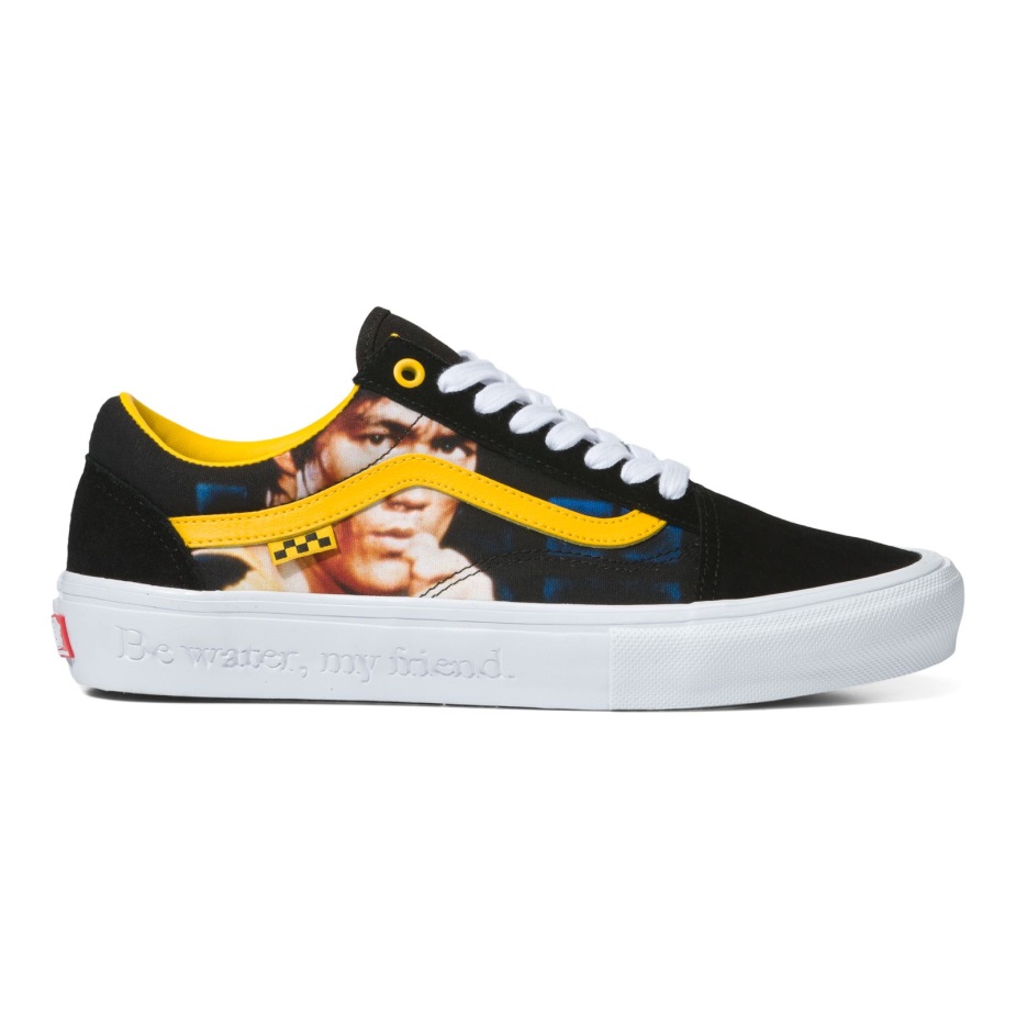 Vans X Bruce Lee Skate Old Skool μαύρο-κίτρινο