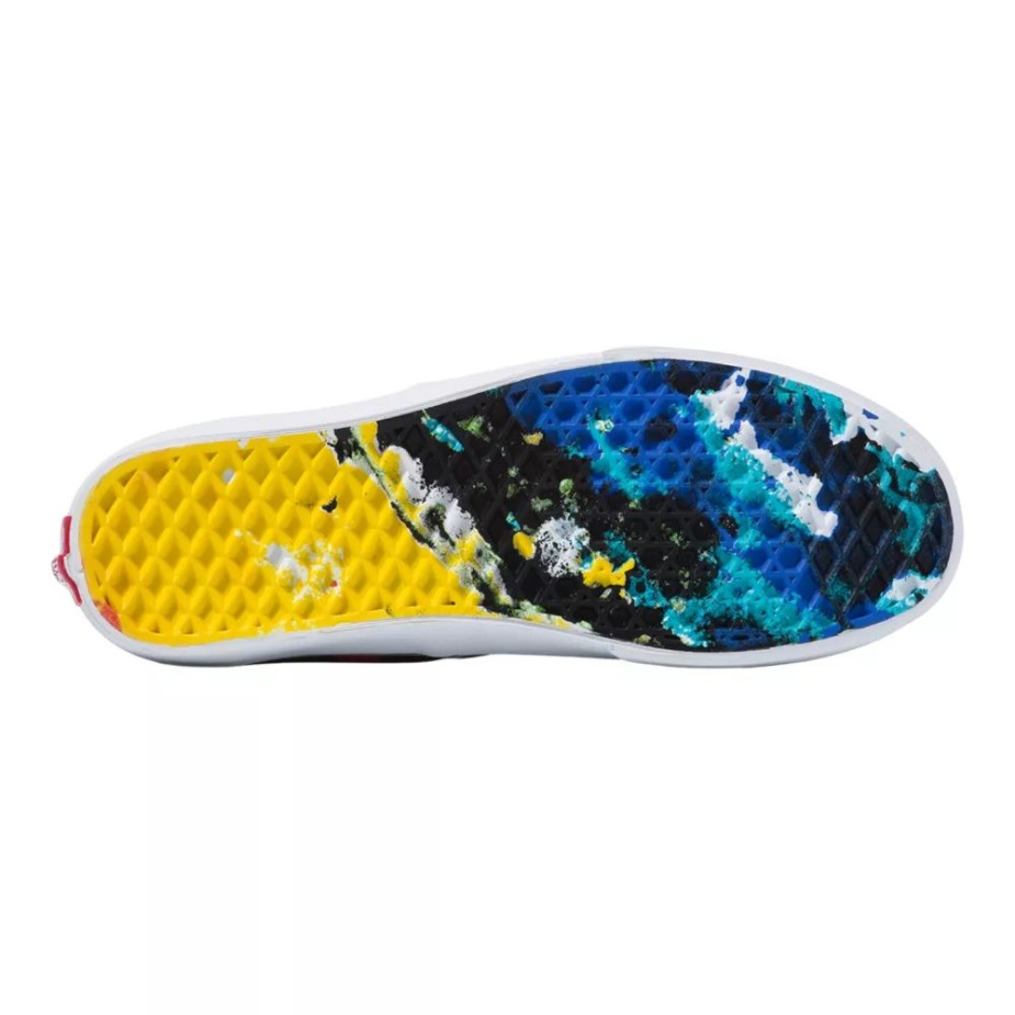 Vans X Crayola ανδρικά αυθεντικά Skate Sneakers Low Top Casual Multi-καφέ