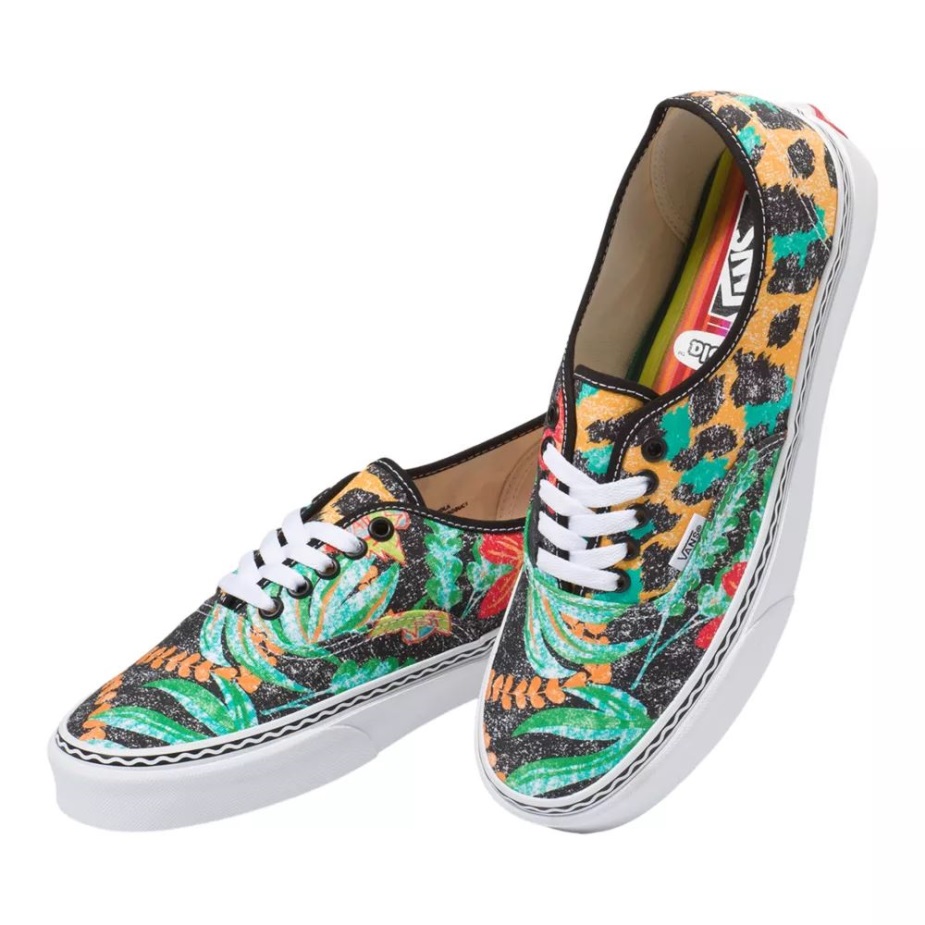 Vans X Crayola ανδρικά αυθεντικά Skate Sneakers Low Top Casual Multi-καφέ