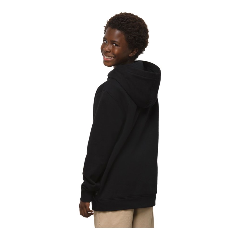 Vans X Crayola για αγόρια με κουκούλα πουλόβερ παιδική τσέπη καγκουρό μαύρο