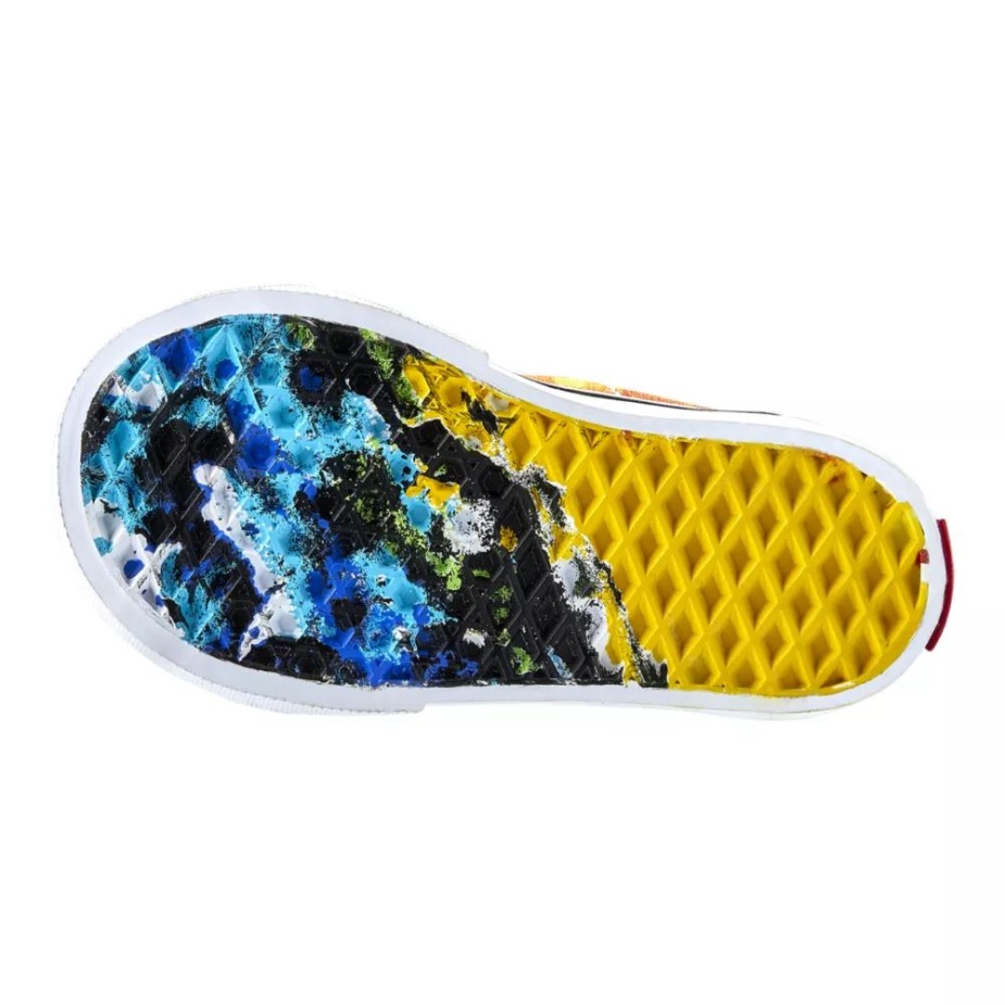 Vans X Crayola νήπια παιδικά παπούτσια Sk8-hi Zip Skate Crayola Mashup Melt