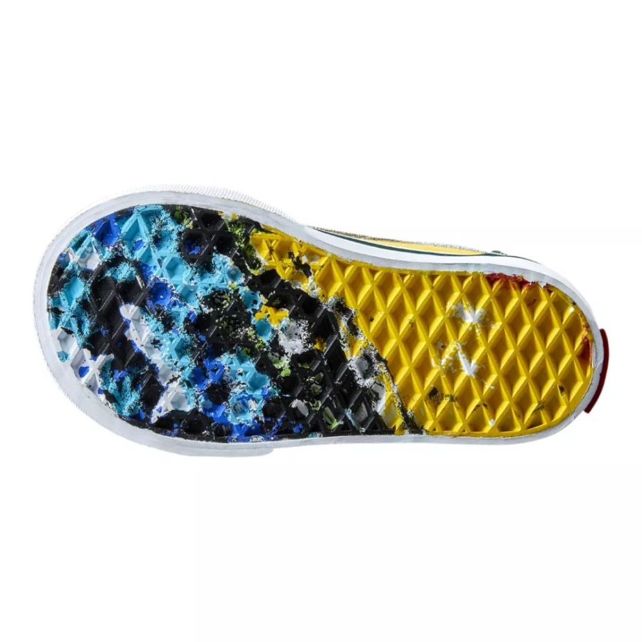 Vans X Crayola νήπιο παλιό παιδικό Skool V Skate παπούτσια Crayola Out Of The Box