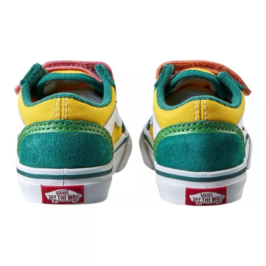 Vans X Crayola νήπιο παλιό παιδικό Skool V Skate παπούτσια Crayola Out Of The Box