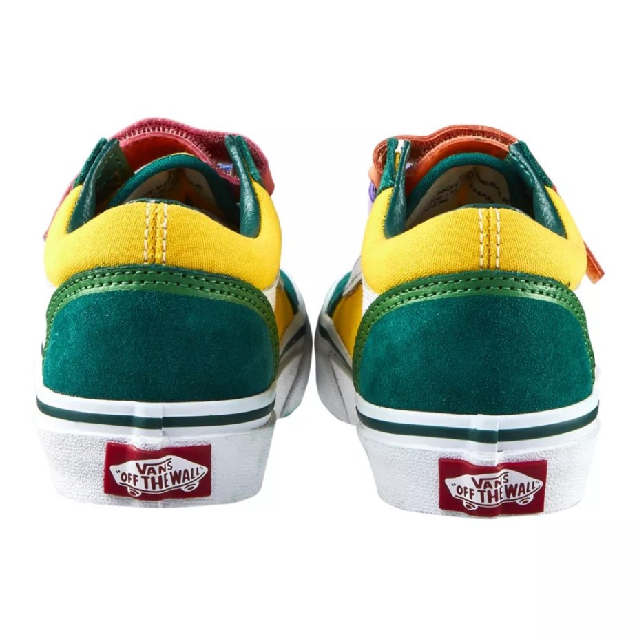 Vans X Crayola παιδικά παλιά Skool V Skate παπούτσια Sneakers για αγόρια Crayola Out Of The Box