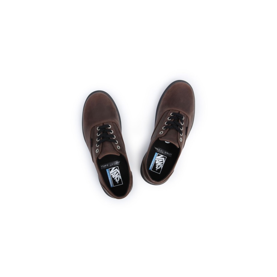 Vans X Curren X Knost Colfax χαμηλά παπούτσια καφέ