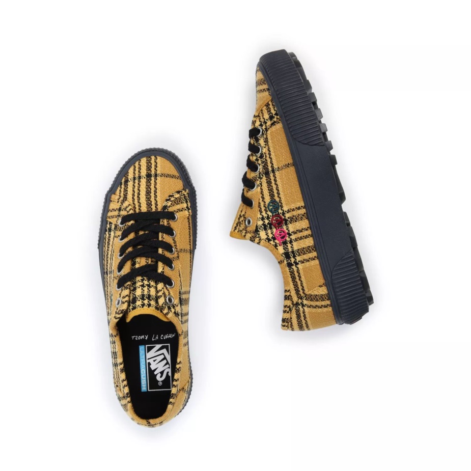 Vans X Curren X Knost Delridge Sf παπούτσια κίτρινα