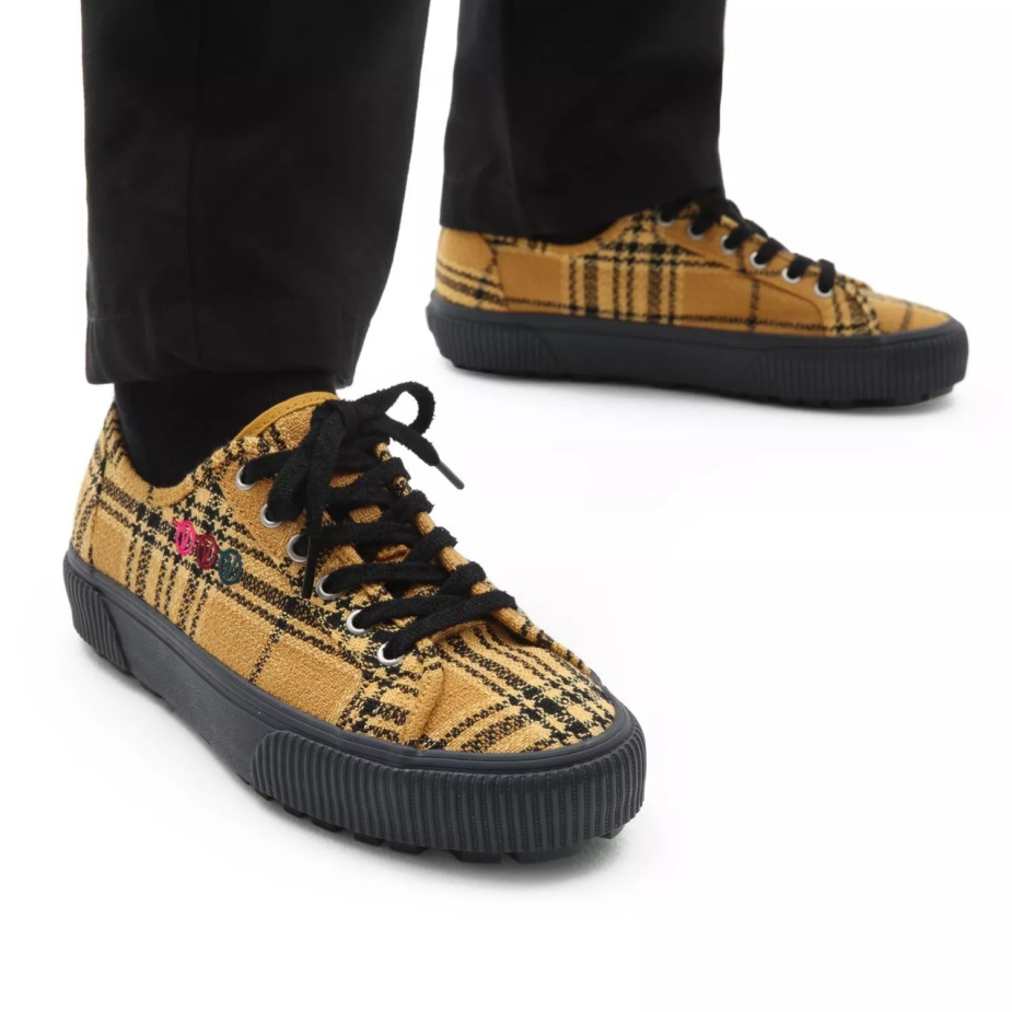 Vans X Curren X Knost Delridge Sf παπούτσια κίτρινα