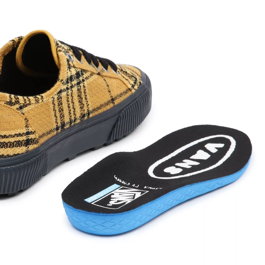 Vans X Curren X Knost Delridge Sf παπούτσια κίτρινα