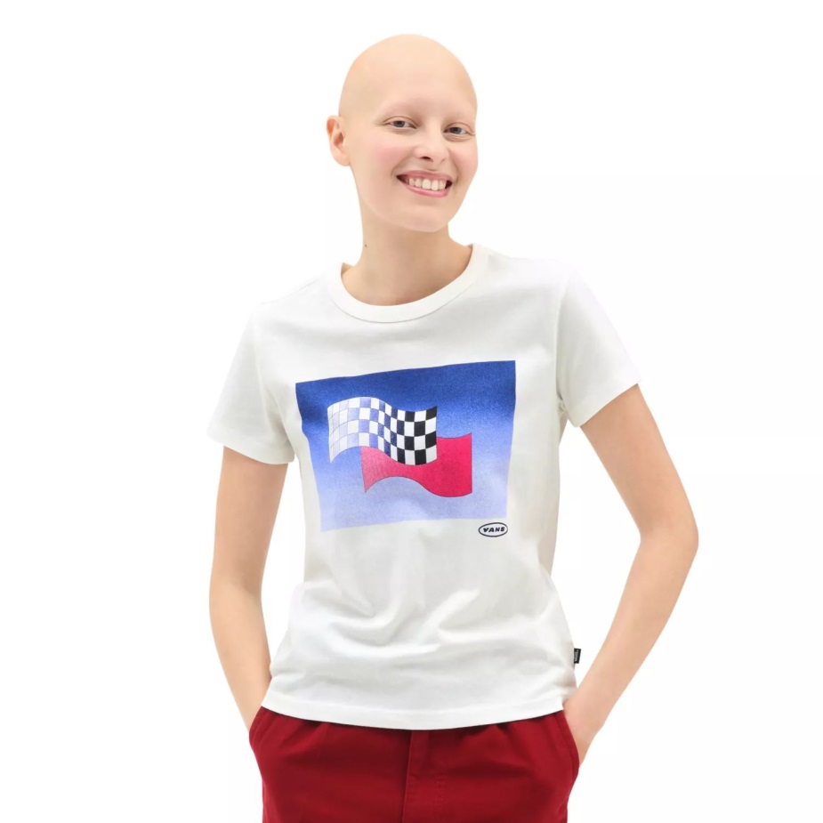 Vans X Curren X Knost Mini Tee λευκό