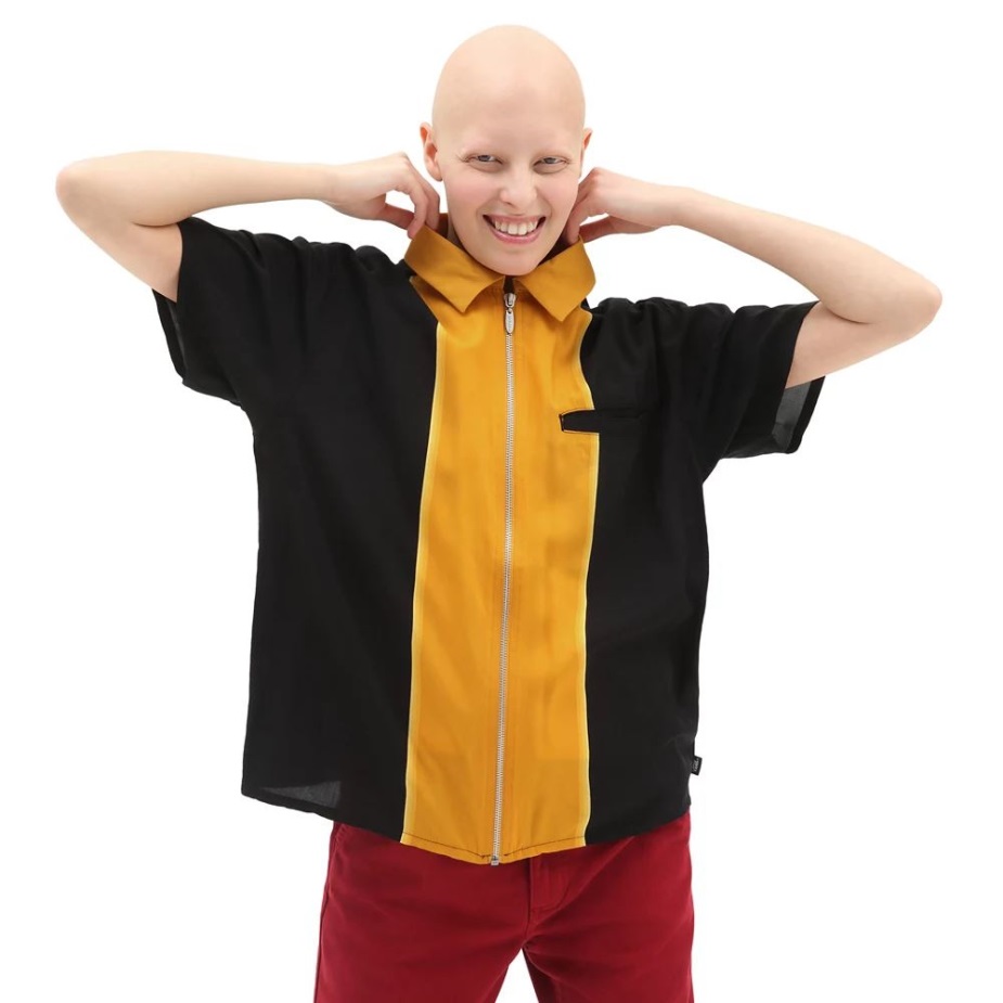 Vans X Curren X Knost πουκάμισο μαύρο