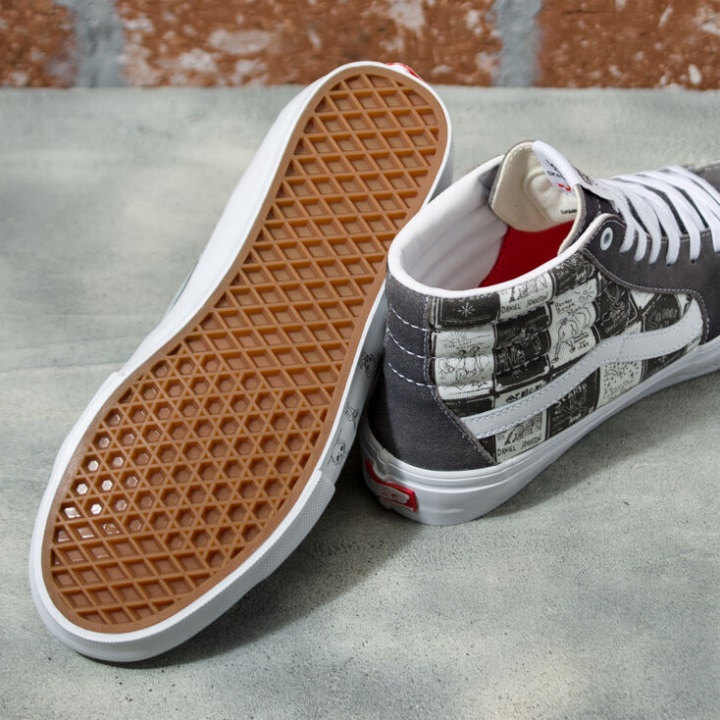 Vans X Daniel Johnston Skate Sk8-hi Raven