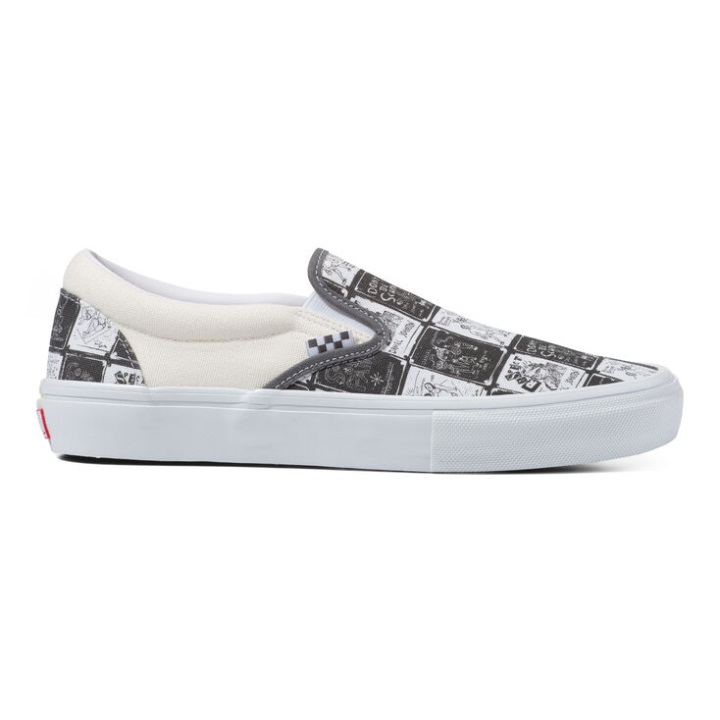 Vans X Daniel Johnston Skate Slip-on Raven